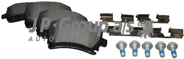 JP GROUP 1163705410 Тормозные колодки для AUDI TT (Ауди Тт) JP GROUP 1163705410 Тормозные колодки для AUDI TT (Ауди Тт)
