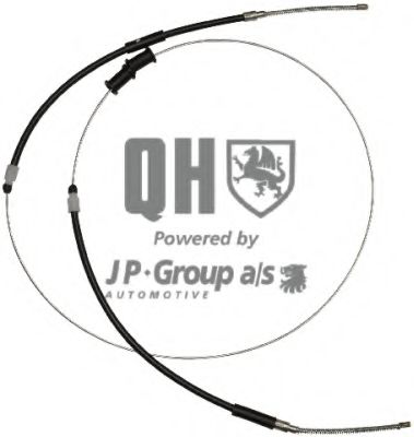 JP GROUP 1170300509 Трос, стояночная тормозная система для AUDI 80 (Ауди 80) JP GROUP 1170300509 Трос, стояночная тормозная система для AUDI 80 (Ауди 80)