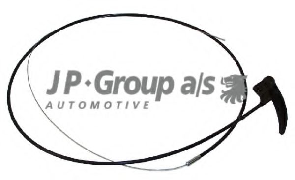 JP GROUP 1170700400 Тросик замка капота для AUDI 80 (Ауди 80) JP GROUP 1170700400 Тросик замка капота для AUDI 80 (Ауди 80)