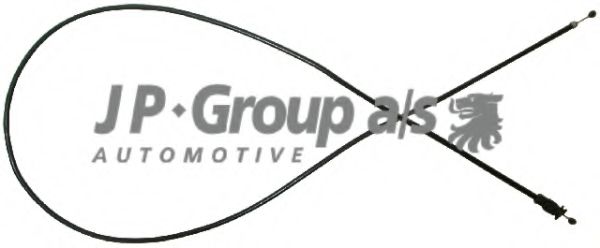 JP GROUP 1170700800 Тросик замка капота 