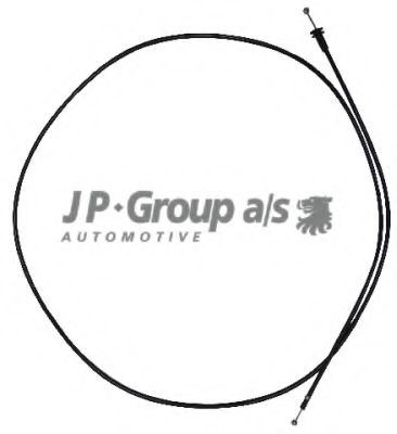 JP GROUP 1170701100 Тросик замка капота для SKODA (Шкода) JP GROUP 1170701100 Тросик замка капота для SKODA (Шкода)