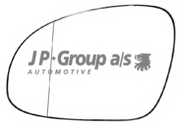 JP GROUP 1189304570 Зеркальное стекло, наружное зеркало для VOLKSWAGEN RABBIT V (Фольксваген Раббит v) JP GROUP 1189304570 Зеркальное стекло, наружное зеркало для VOLKSWAGEN RABBIT V (Фольксваген Раббит v)
