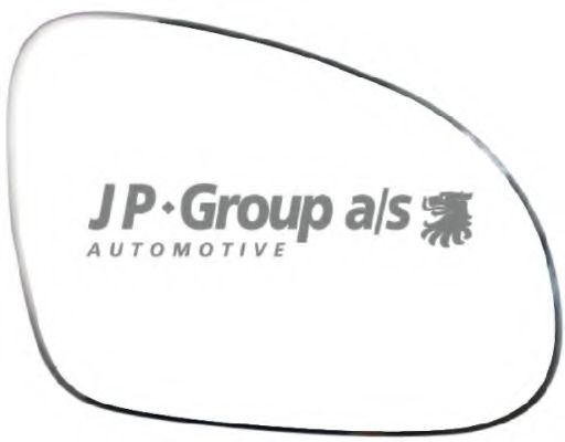 JP GROUP 1189304580 Зеркальное стекло, наружное зеркало для VOLKSWAGEN RABBIT V (Фольксваген Раббит v) JP GROUP 1189304580 Зеркальное стекло, наружное зеркало для VOLKSWAGEN RABBIT V (Фольксваген Раббит v)