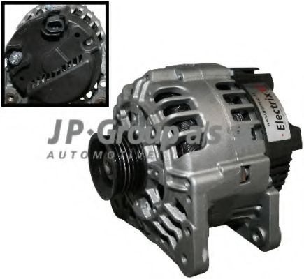JP GROUP 1190103600 Генератор для SKODA FABIA (Шкода Фабиа) JP GROUP 1190103600 Генератор для SKODA FABIA (Шкода Фабиа)