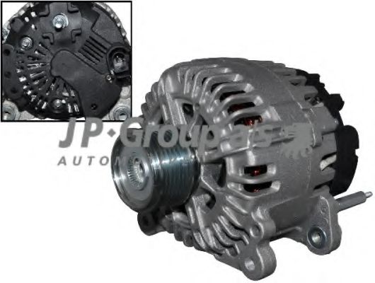 JP GROUP 1190104200 Генератор для SKODA SUPERB (Шкода Суперб) JP GROUP 1190104200 Генератор для SKODA SUPERB (Шкода Суперб)