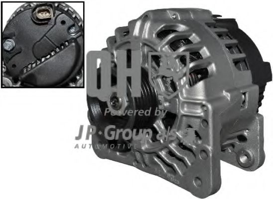 JP GROUP 1190106509 Генератор для SKODA FABIA (Шкода Фабиа) JP GROUP 1190106509 Генератор для SKODA FABIA (Шкода Фабиа)