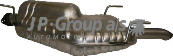JP GROUP 1220600200 Глушитель выхлопных газов конечный для OPEL ASCONA C (Опель Асcона c) JP GROUP 1220600200 Глушитель выхлопных газов конечный для OPEL ASCONA C (Опель Асcона c)