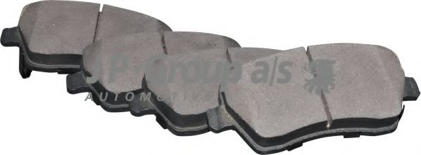 JP GROUP 1263602710 Тормозные колодки для OPEL AGILA (Опель Агила) JP GROUP 1263602710 Тормозные колодки для OPEL AGILA (Опель Агила)