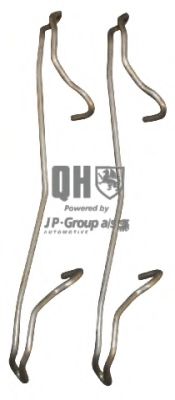 JP GROUP 1263650519 Комплектующие, колодки дискового тормоза для OPEL (Опель) JP GROUP 1263650519 Комплектующие, колодки дискового тормоза для OPEL (Опель)