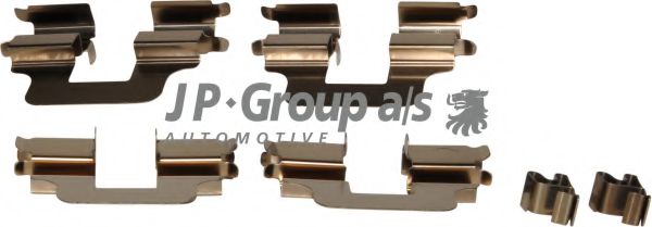 JP GROUP 1263650710 Комплектующие, колодки дискового тормоза для OPEL (Опель) JP GROUP 1263650710 Комплектующие, колодки дискового тормоза для OPEL (Опель)