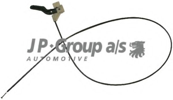 JP GROUP 1270700100 Тросик замка капота для OPEL KADETT E COMBO (Опель Кадэтт э комбо)