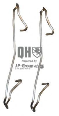 JP GROUP 1563650419 Комплектующие, колодки дискового тормоза для FORD FIESTA (Форд Фиэста) JP GROUP 1563650419 Комплектующие, колодки дискового тормоза для FORD FIESTA (Форд Фиэста)