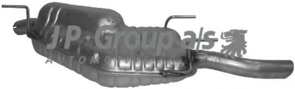 JP GROUP 4520600100 Глушитель выхлопных газов конечный для SAAB 9-5 (Сааб 9-5) JP GROUP 4520600100 Глушитель выхлопных газов конечный для SAAB 9-5 (Сааб 9-5)