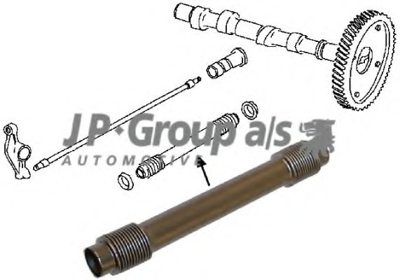 JP GROUP 8111600506 Защитная трубка штанги толкателя для VOLKSWAGEN KEVER (Фольксваген Кэvэр) JP GROUP 8111600506 Защитная трубка штанги толкателя для VOLKSWAGEN KEVER (Фольксваген Кэvэр)