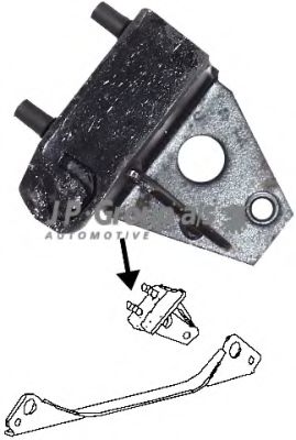 JP GROUP 8117900470 Подвеска, двигатель для VOLKSWAGEN (Фольксваген) JP GROUP 8117900470 Подвеска, двигатель для VOLKSWAGEN (Фольксваген)