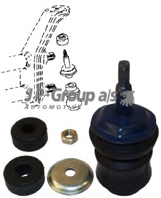 JP GROUP 8142600316 Монтажный комплект, амортизатор<br >08 1965 