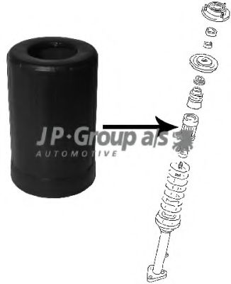 JP GROUP 8142700100 Защитный колпак пыльник, амортизатор для VOLKSWAGEN T3 CARAVELLE (Фольксваген Т3 cараvэллэ) JP GROUP 8142700100 Защитный колпак пыльник, амортизатор для VOLKSWAGEN T3 CARAVELLE (Фольксваген Т3 cараvэллэ)