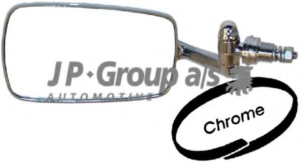 JP GROUP 8189100586 Наружное зеркало для VOLKSWAGEN BEETLE (Фольксваген Битл) JP GROUP 8189100586 Наружное зеркало для VOLKSWAGEN BEETLE (Фольксваген Битл)