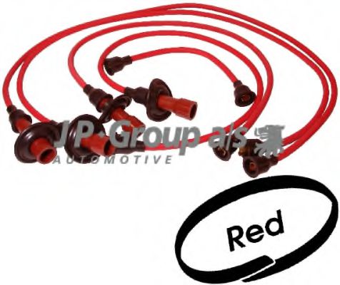 JP GROUP 8192000410 Комплект проводов зажигания для VOLKSWAGEN COCCINELLE (Фольксваген Cоccинэллэ) JP GROUP 8192000410 Комплект проводов зажигания для VOLKSWAGEN COCCINELLE (Фольксваген Cоccинэллэ)