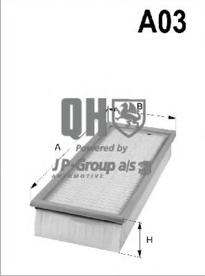 JP GROUP 1218609009 Воздушный фильтр 