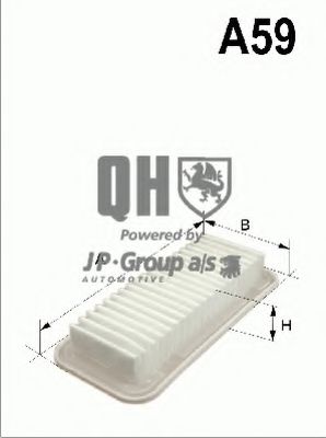 JP GROUP 4718601409 Воздушный фильтр для OPEL (Опель) JP GROUP 4718601409 Воздушный фильтр для OPEL (Опель)