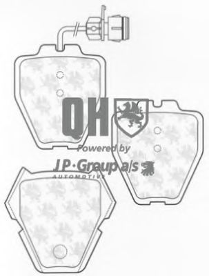 JP GROUP 1163602719 Тормозные колодки для VOLKSWAGEN (Фольксваген) JP GROUP 1163602719 Тормозные колодки для VOLKSWAGEN (Фольксваген)