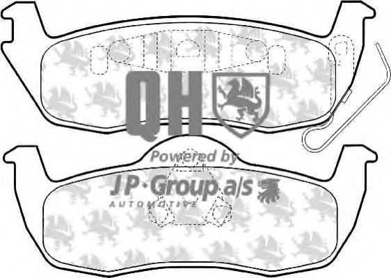 JP GROUP 5563700419 Тормозные колодки для JEEP GRAND CHEROKEE III (Джип Гранд чироки 3) JP GROUP 5563700419 Тормозные колодки для JEEP GRAND CHEROKEE III (Джип Гранд чироки 3)