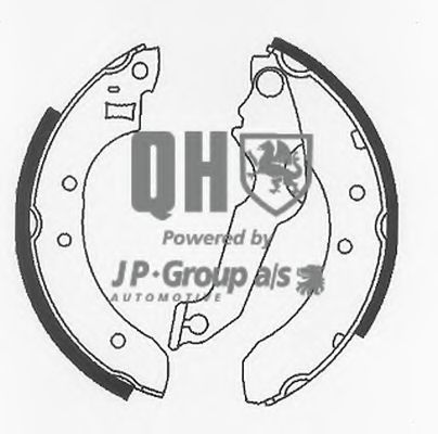 JP GROUP 1563901319 Тормозные колодоки для FORD ORION II (Форд Орион 2) JP GROUP 1563901319 Тормозные колодоки для FORD ORION II (Форд Орион 2)