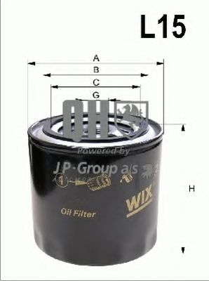 JP GROUP 3418500409 Масляный фильтр для ROVER (Ровер) JP GROUP 3418500409 Масляный фильтр для ROVER (Ровер)