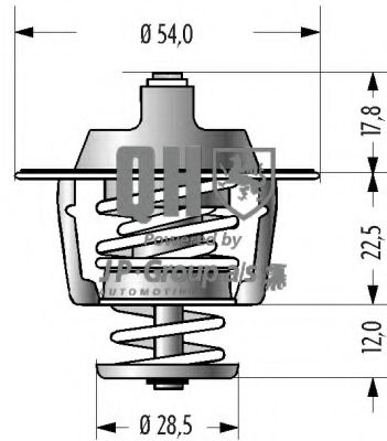 JP GROUP 1514601619 Термостат, охлаждающая жидкость для MITSUBISHI COLT/RODEO (Митсубиши/митсубиси Cолт/родэо) JP GROUP 1514601619 Термостат, охлаждающая жидкость для MITSUBISHI COLT/RODEO (Митсубиши/митсубиси Cолт/родэо)