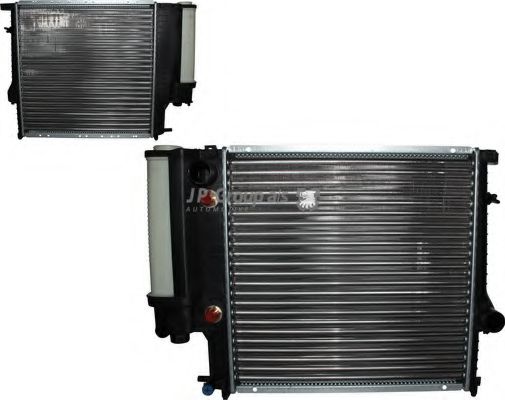 JP GROUP 1414200800 Радиатор, охлаждение двигателя для автомобилей без кондиционера для BMW 3 (Бмв 3) JP GROUP 1414200800 Радиатор, охлаждение двигателя для автомобилей без кондиционера для BMW 3 (Бмв 3)