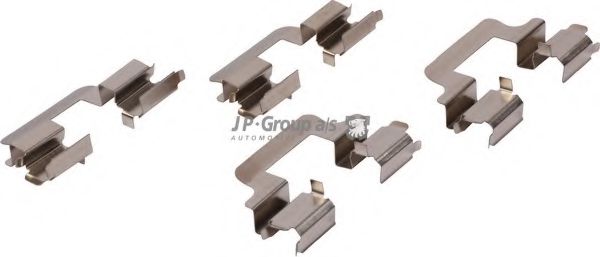 JP GROUP 1163750110 Комплектующие, колодки дискового тормоза для VOLKSWAGEN T5 CARAVELLE (Фольксваген Т5 каравелла) JP GROUP 1163750110 Комплектующие, колодки дискового тормоза для VOLKSWAGEN T5 CARAVELLE (Фольксваген Т5 каравелла)