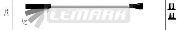 STANDARD LUL0104 Провод зажигания для AUDI 90 (Ауди 90) STANDARD LUL0104 Провод зажигания для AUDI 90 (Ауди 90)