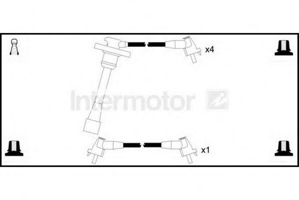 STANDARD 76100 Комплект проводов зажигания для TOYOTA CARINA E (Тойота/тоета Карина е) STANDARD 76100 Комплект проводов зажигания для TOYOTA CARINA E (Тойота/тоета Карина е)