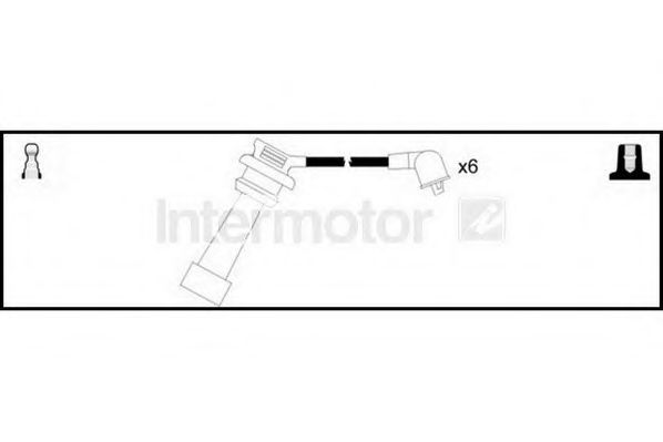STANDARD 76135 Комплект проводов зажигания для MITSUBISHI SIGMA (Митсубиши/митсубиси Сигма) STANDARD 76135 Комплект проводов зажигания для MITSUBISHI SIGMA (Митсубиши/митсубиси Сигма)