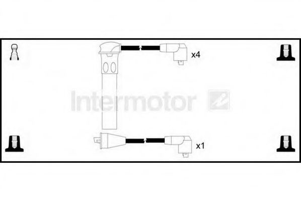 STANDARD 73060 Комплект проводов зажигания для ROVER 400 (Ровер 400) STANDARD 73060 Комплект проводов зажигания для ROVER 400 (Ровер 400)