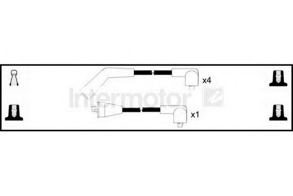 STANDARD 73793 Комплект проводов зажигания для HONDA PRELUDE III (Хонда Прэлудэ 3) STANDARD 73793 Комплект проводов зажигания для HONDA PRELUDE III (Хонда Прэлудэ 3)