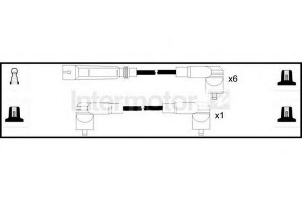 STANDARD 76266 Комплект проводов зажигания для VOLKSWAGEN LT 28-35 I (Фольксваген Лт 28-35 и) STANDARD 76266 Комплект проводов зажигания для VOLKSWAGEN LT 28-35 I (Фольксваген Лт 28-35 и)