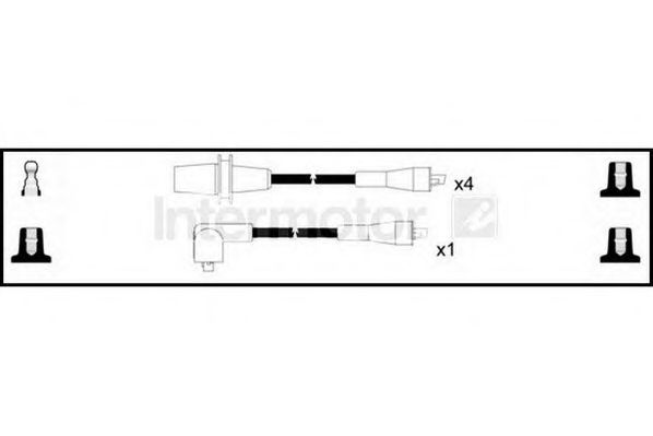 STANDARD 73302 Комплект проводов зажигания для PEUGEOT 205 I (Пежо 205 и) STANDARD 73302 Комплект проводов зажигания для PEUGEOT 205 I (Пежо 205 и)