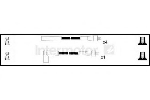 STANDARD 73253 Комплект проводов зажигания для PEUGEOT 309 (Пежо 309) STANDARD 73253 Комплект проводов зажигания для PEUGEOT 309 (Пежо 309)