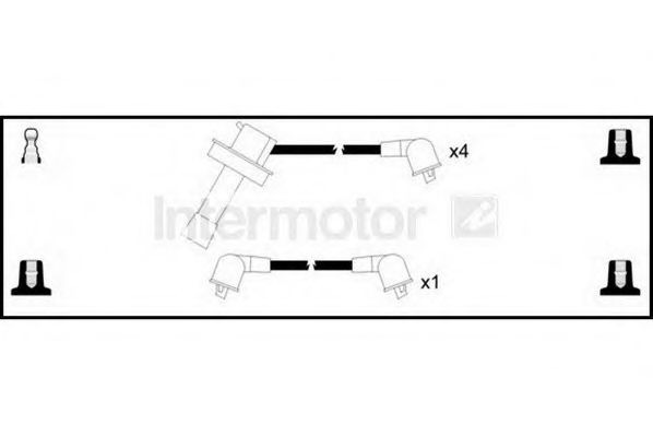 STANDARD 76357 Комплект проводов зажигания для TOYOTA CELICA (Тойота/тоета Cэлиcа) STANDARD 76357 Комплект проводов зажигания для TOYOTA CELICA (Тойота/тоета Cэлиcа)