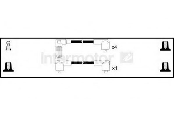 STANDARD 73351 Комплект проводов зажигания для FIAT TEMPRA (Фиат Тэмпра) STANDARD 73351 Комплект проводов зажигания для FIAT TEMPRA (Фиат Тэмпра)