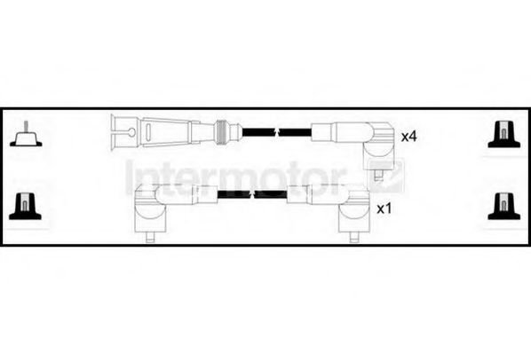 STANDARD 73783 Комплект проводов зажигания для VOLKSWAGEN JETTA II (Фольксваген Жэтта 2) STANDARD 73783 Комплект проводов зажигания для VOLKSWAGEN JETTA II (Фольксваген Жэтта 2)
