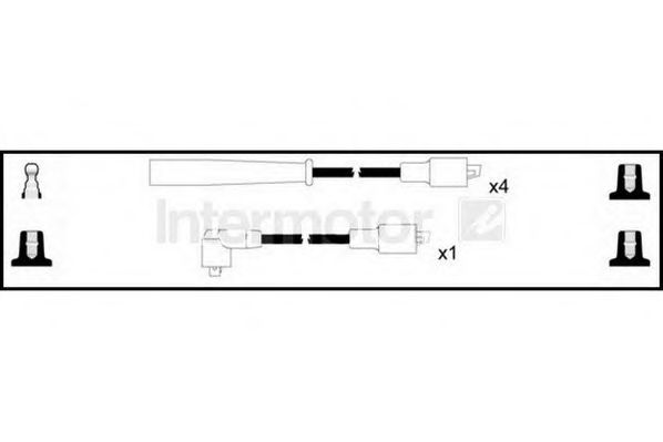 STANDARD 73565 Комплект проводов зажигания для MAZDA 626 III (Мазда 626 3) STANDARD 73565 Комплект проводов зажигания для MAZDA 626 III (Мазда 626 3)
