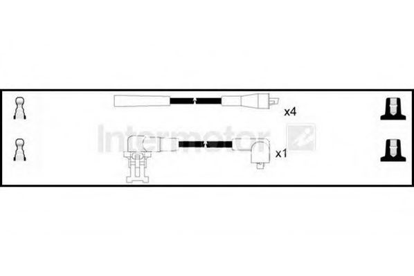 STANDARD 73580 Комплект проводов зажигания для RENAULT SUPER 5 (Рено Супэр 5) STANDARD 73580 Комплект проводов зажигания для RENAULT SUPER 5 (Рено Супэр 5)