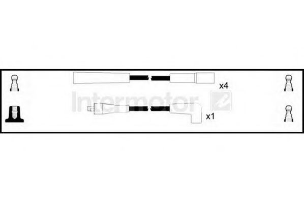 STANDARD 83064 Комплект проводов зажигания для FORD GRANADA I (Форд Гранада и) STANDARD 83064 Комплект проводов зажигания для FORD GRANADA I (Форд Гранада и)