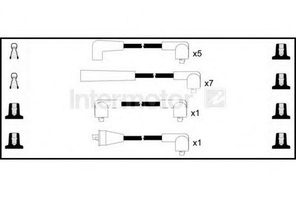 STANDARD 73831 Комплект проводов зажигания для JAGUAR VANDEN PLAS (Ягуар Vандэн плас) STANDARD 73831 Комплект проводов зажигания для JAGUAR VANDEN PLAS (Ягуар Vандэн плас)