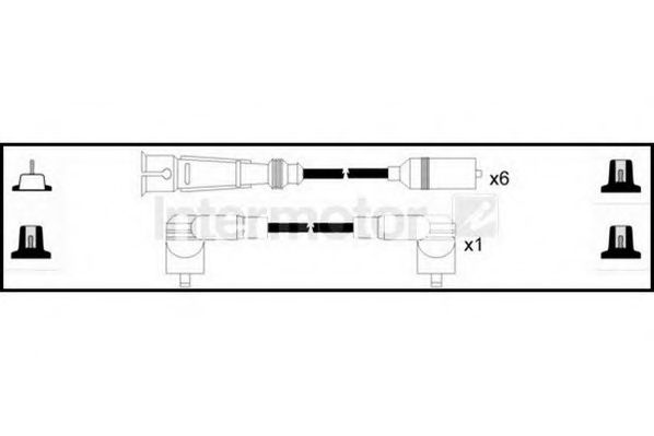 STANDARD 73640 Комплект проводов зажигания для VOLKSWAGEN LT 28-35 I (Фольксваген Лт 28-35 и) STANDARD 73640 Комплект проводов зажигания для VOLKSWAGEN LT 28-35 I (Фольксваген Лт 28-35 и)