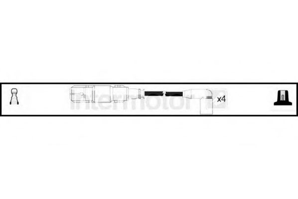 STANDARD 73694 Комплект проводов зажигания для SEAT ALTEA (Сеат Алтэа) STANDARD 73694 Комплект проводов зажигания для SEAT ALTEA (Сеат Алтэа)