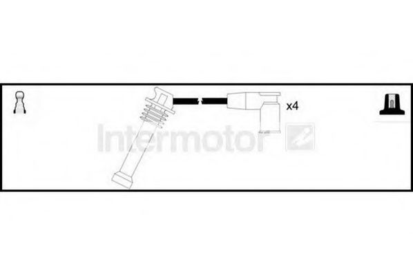 STANDARD 83069 Комплект проводов зажигания для FORD (Форд) STANDARD 83069 Комплект проводов зажигания для FORD (Форд)